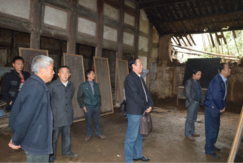 文物专家考察四川长宁黄家祠堂 文物专家考察四川长宁黄家祠堂
